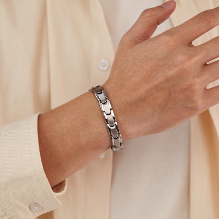 Bratara inox Minimal – Eleganta Simpla si Masculina [10]