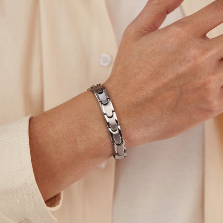 Bratara inox Minimal – Eleganta Simpla si Masculina [3]