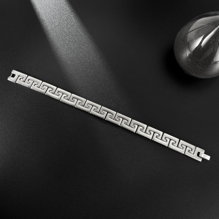 Bratara inox Model Grecesc – Simbol al Puterii si Echilibrului [9]