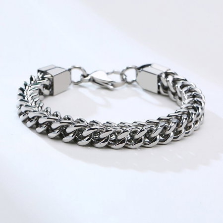 Bratara inox model sarpe 8 mm [3]