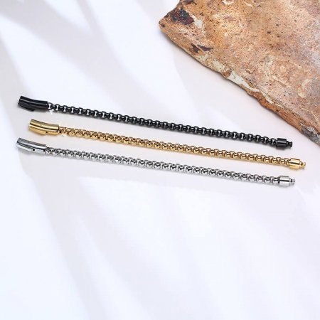 Bratara inox neagra [1]