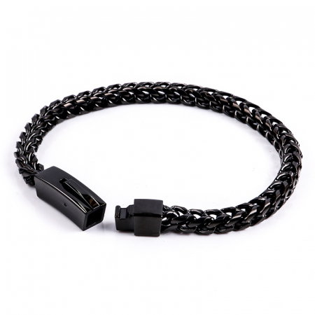 Bratara inox neagra [3]