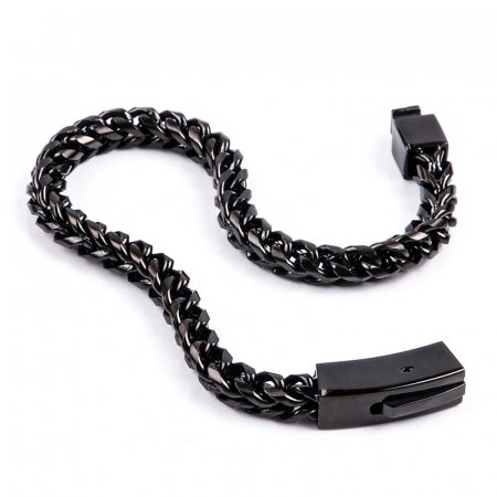 Bratara inox neagra [2]