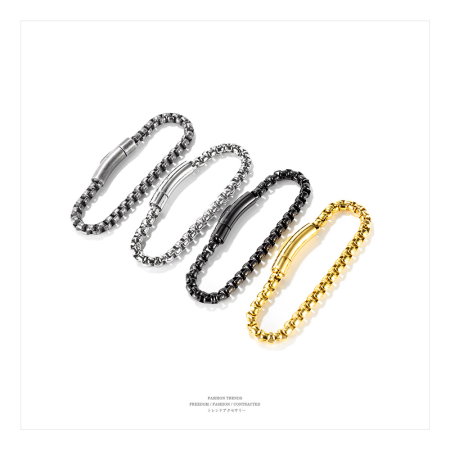 Bratara inox neagra – Eleganta urbana si rafinament masculin [9]