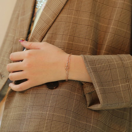 Bratara inox nodul iubirii [3]