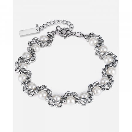 Bratara inox regalabila cu perle ecologice [14]