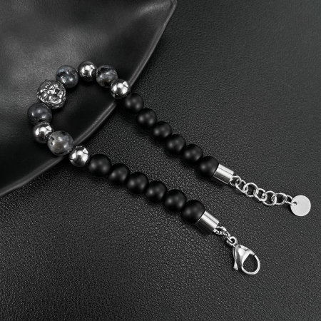 Bratara inox reglabila cu cap de tigru [2]