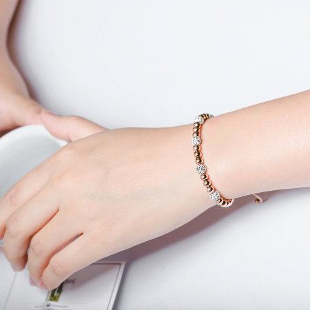 Bratara inox reglabila cu zirconii [1]