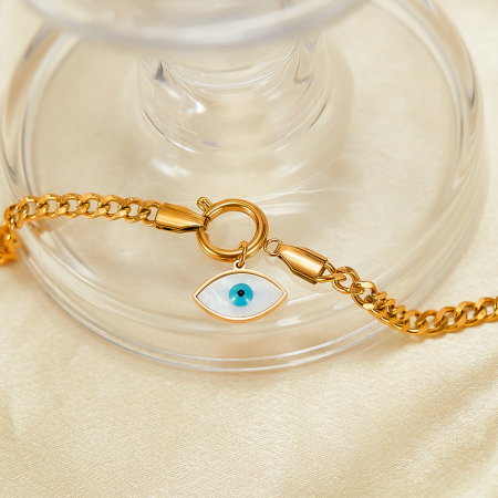 Bratara inox reglabila cu Ochi de Deochi [4]
