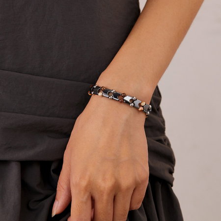 Bratara inox reglabila cu ochi de tigru [1]