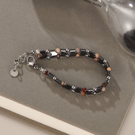 Bratara inox reglabila cu ochi de tigru [2]