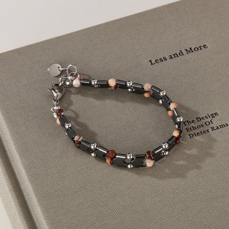 Bratara inox reglabila cu ochi de tigru [5]