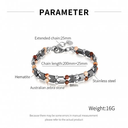 Bratara inox reglabila cu ochi de tigru [4]