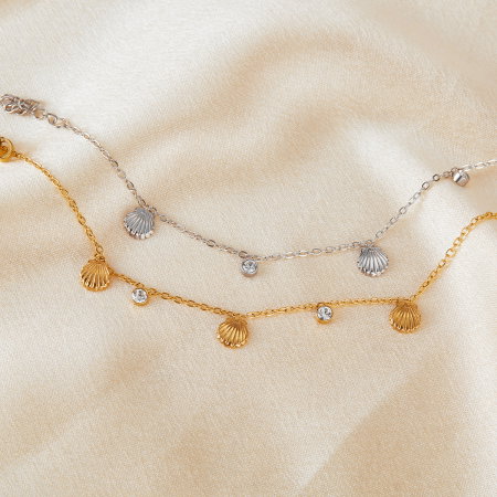 Bratara inox reglabila scoici si zirconii [9]