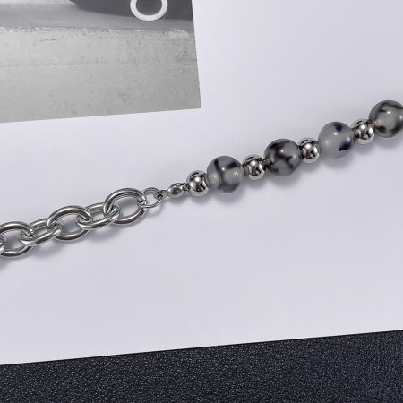 Bratara inox reglabila unisex cu Dragonstone [8]