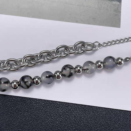 Bratara inox reglabila unisex cu Dragonstone [2]