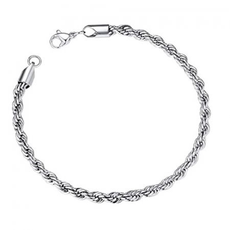 Bratara inox tip franghie de 5 mm