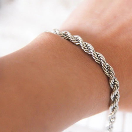 Bratara inox tip franghie de 5 mm [3]