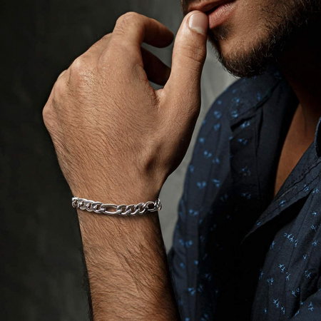 Bratara inox Figaro de 5 mm [2]