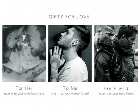 Bratara Musical tripla din piele impletita si inox [15]