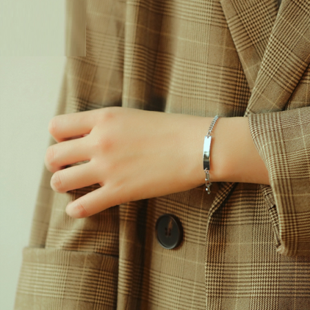 Bratara inox cu placuta [1]