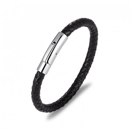 Bratara piele naturala cu inchizatoare din inox [3]