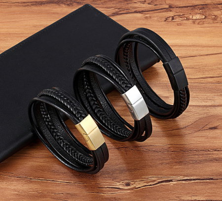 Bratara piele naturala Simplicity [7]