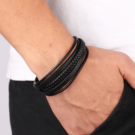 Bratara piele naturala Simplicity [2]