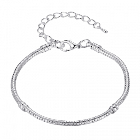 Bratara placata cu argint pentru talismane [0]