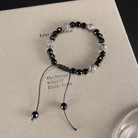 Bratara reglabila cu Onix si Howlit – Echilibru si Protectie Energetica [13]