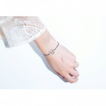 Bratara reglabila inox cu Copacul Vietii [1]