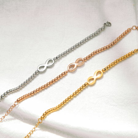 Bratara reglabila inox cu infinit [1]