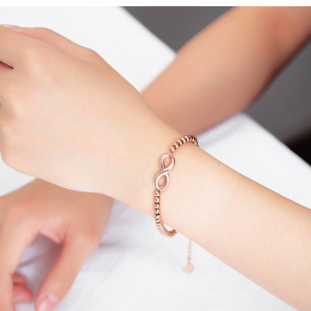 Bratara reglabila inox cu infinit [3]