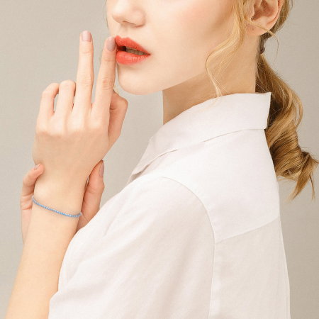 Bratara tennis argint 925 placata cu rodiu cu zirconiu [1]