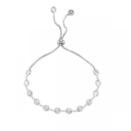 Bratara tenis reglabila din argint 925 cu zirconii [1]