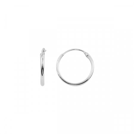 Cercei agint simpli cu cerc de 14 mm [0]