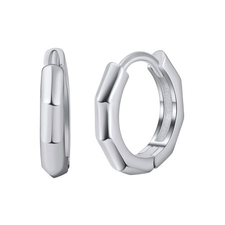 Cercei argint 925 placati cu rodiu