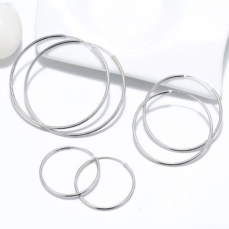 Cercei argint 925 placati cu rodiu [5]