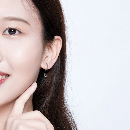 Cercei argint ac de siguranta [6]