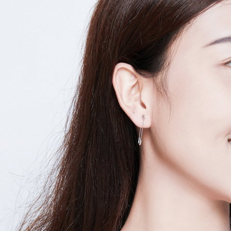 Cercei argint ac de siguranta [5]