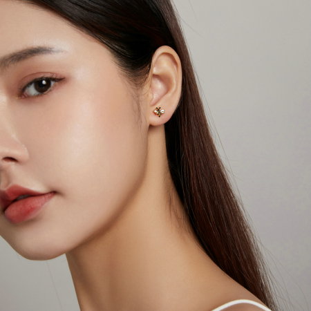 Cercei argint albinute [3]