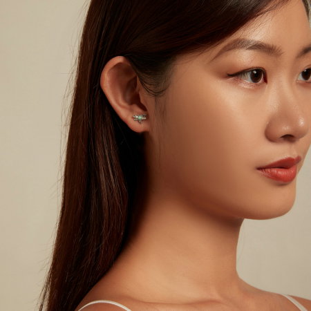 Cercei argint albinute de opal [1]