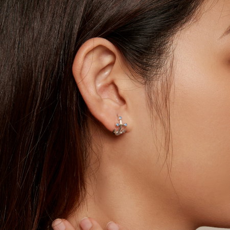 Cercei argint ancora [6]