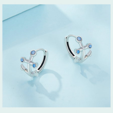 Cercei argint ancora [13]