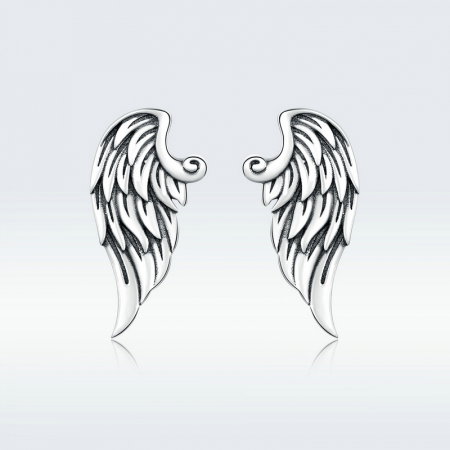 Cercei argint aripi de inger [8]
