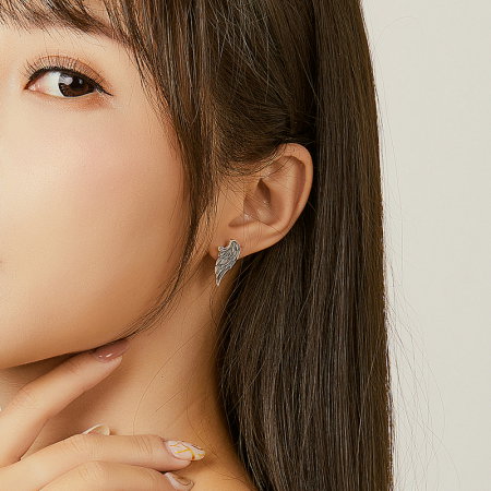 Cercei argint aripi de inger [5]