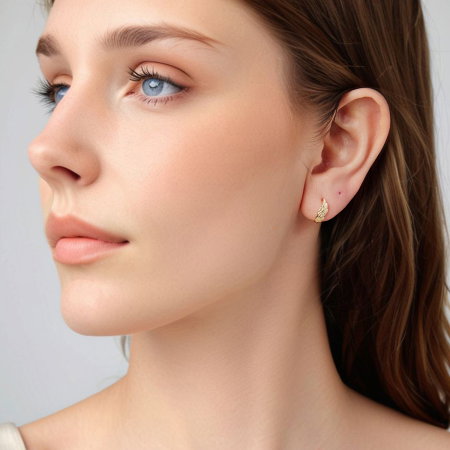 Cercei argint Aripi de Inger [5]