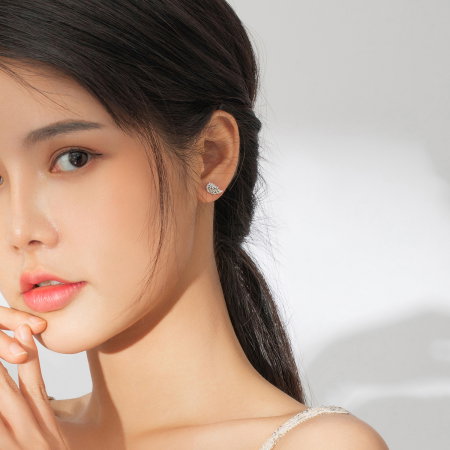 Cercei argint Aripi de Inger cu zirconii [6]