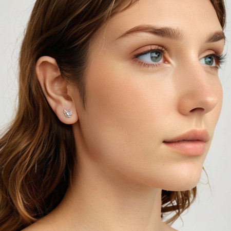 Cercei argint Aripile Dragostei [5]