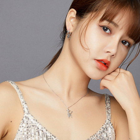 Cercei argint asimetrici cu schelete mariachi [12]